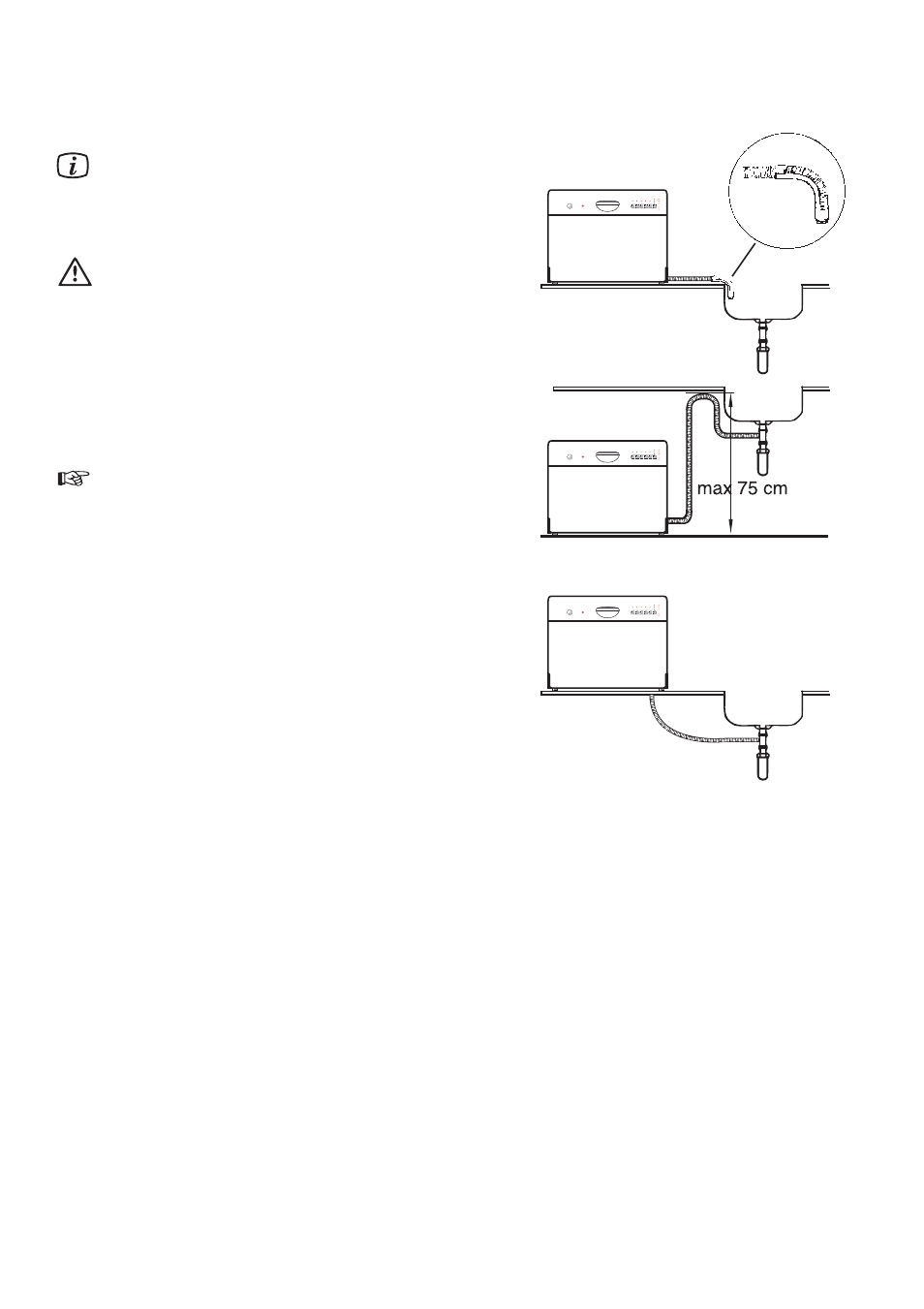 Installation | Zanussi DCE 5655 User Manual | Page 18 / 20