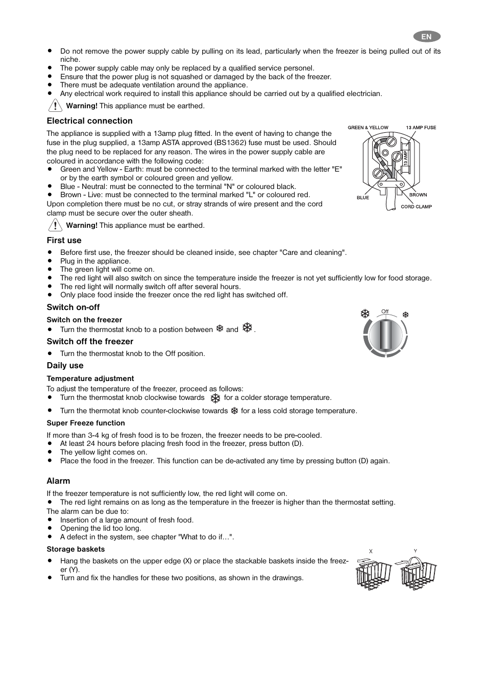 Zanussi ZFC 638 WAP User Manual | Page 3 / 8