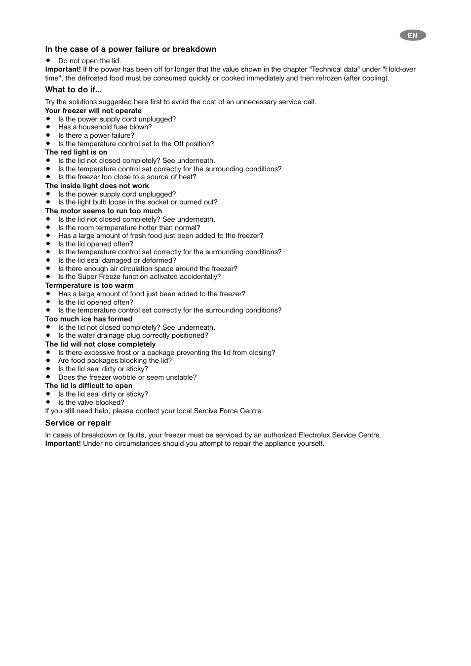 Zanussi ZFC 638 WAP User Manual | Page 5 / 8