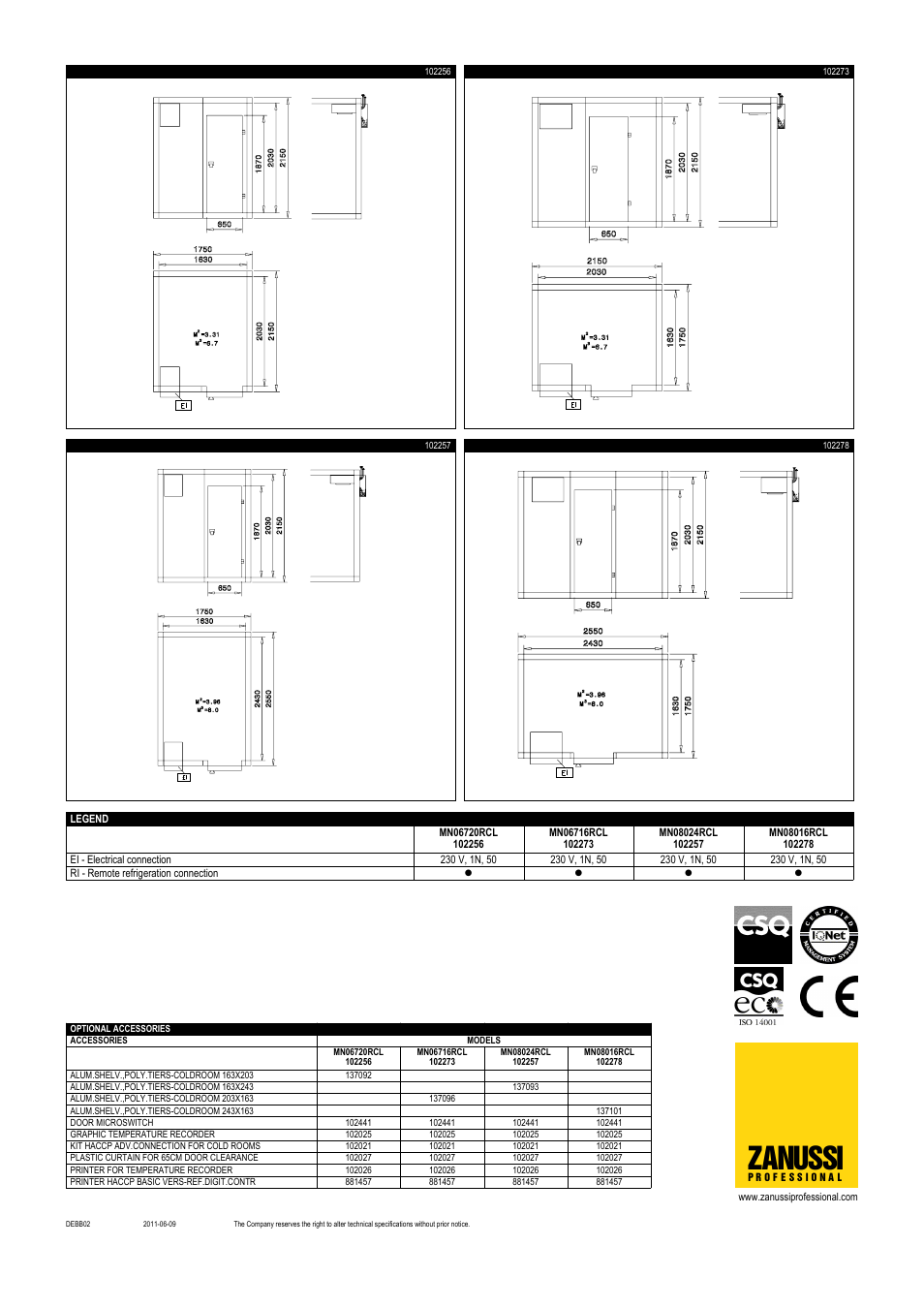 Zanussi | Zanussi 102256 User Manual | Page 2 / 2