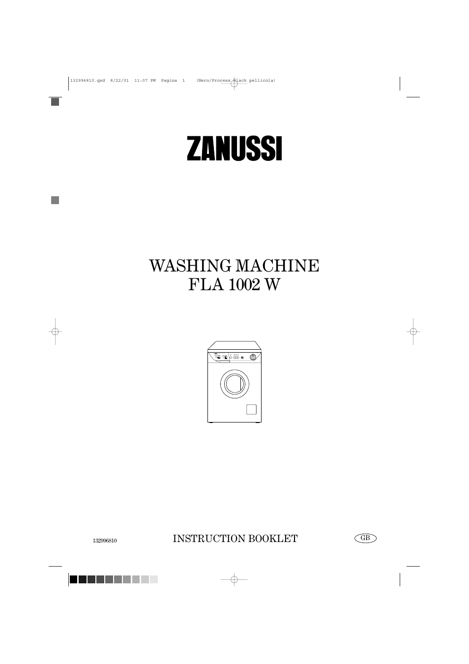 Zanussi FLA 1002 W User Manual | 28 pages