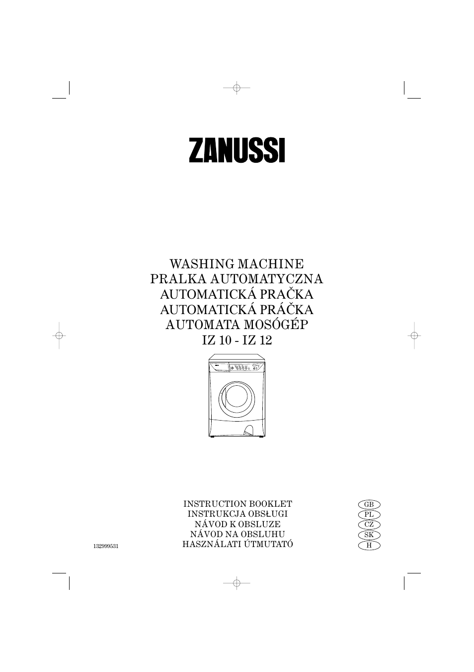 Zanussi IZ10 User Manual | 24 pages