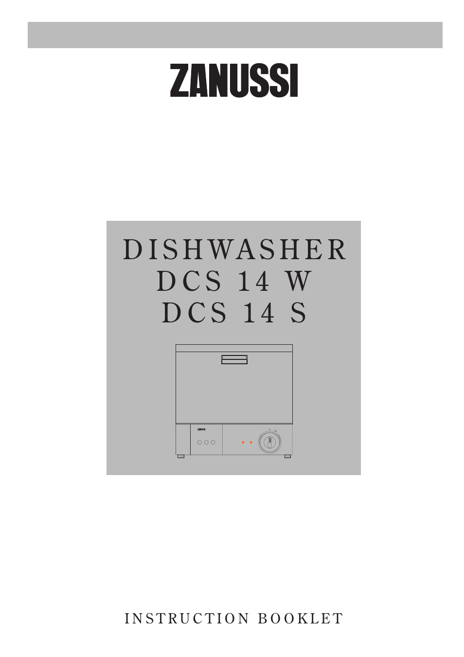 Zanussi DCS 14 S User Manual | 16 pages