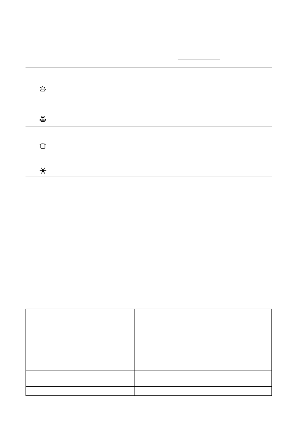 Washing programmes, Technical specifications | Zanussi DA 4342 User Manual | Page 3 / 26
