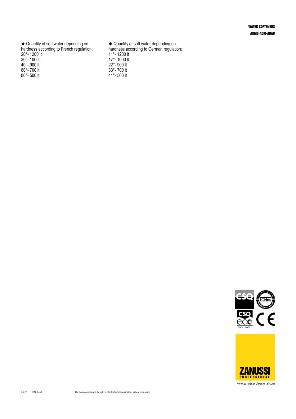 Zanussi | Zanussi 860430 User Manual | Page 2 / 2