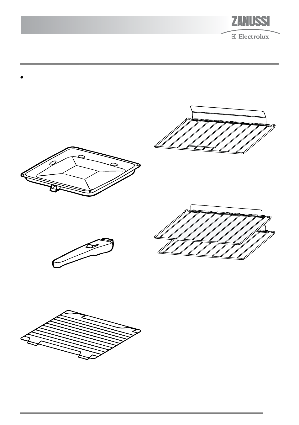 Grill and oven furniture | Zanussi ZKG6020 User Manual | Page 7 / 40