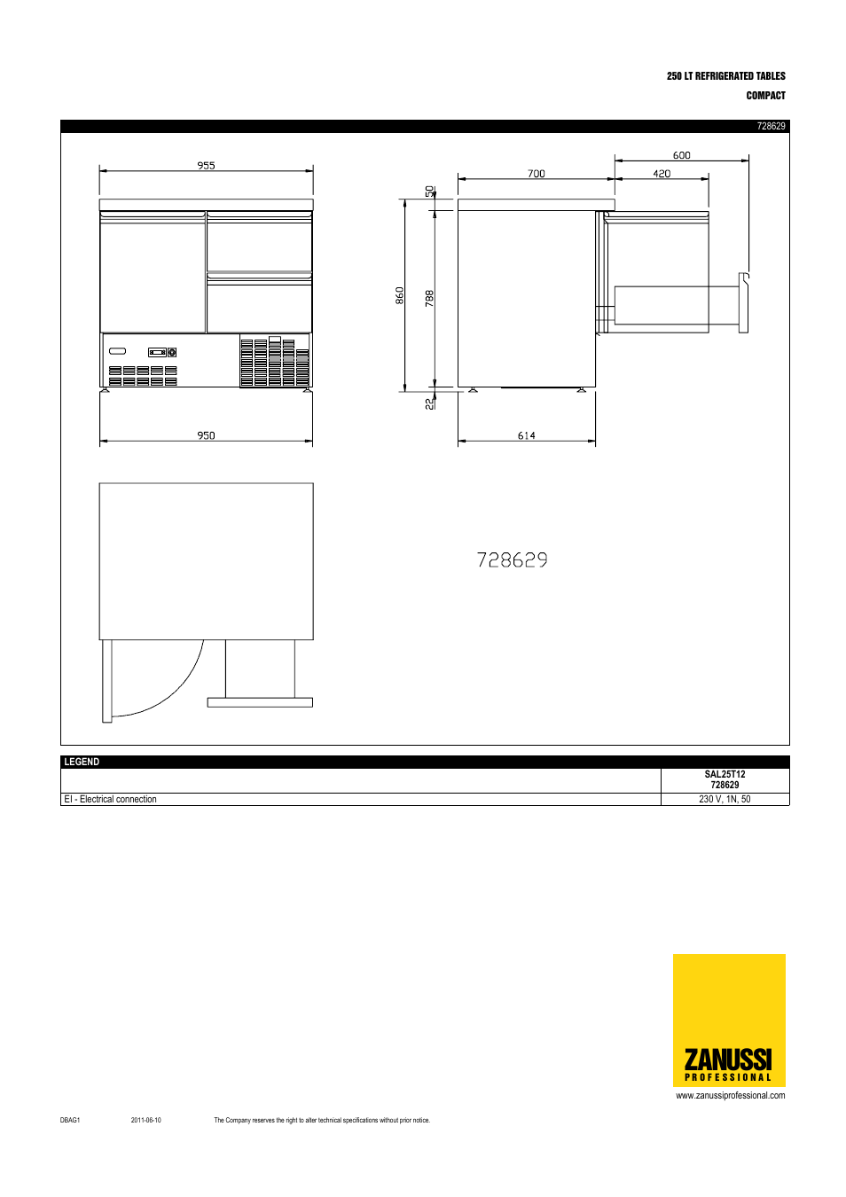 Zanussi | Zanussi 728633 User Manual | Page 3 / 8