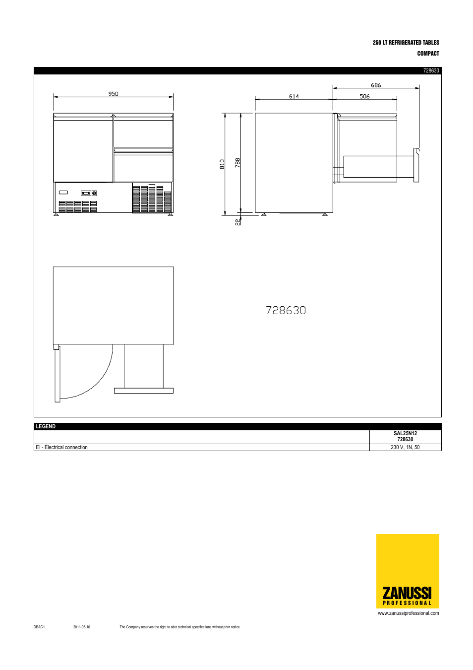 Zanussi | Zanussi 728633 User Manual | Page 4 / 8