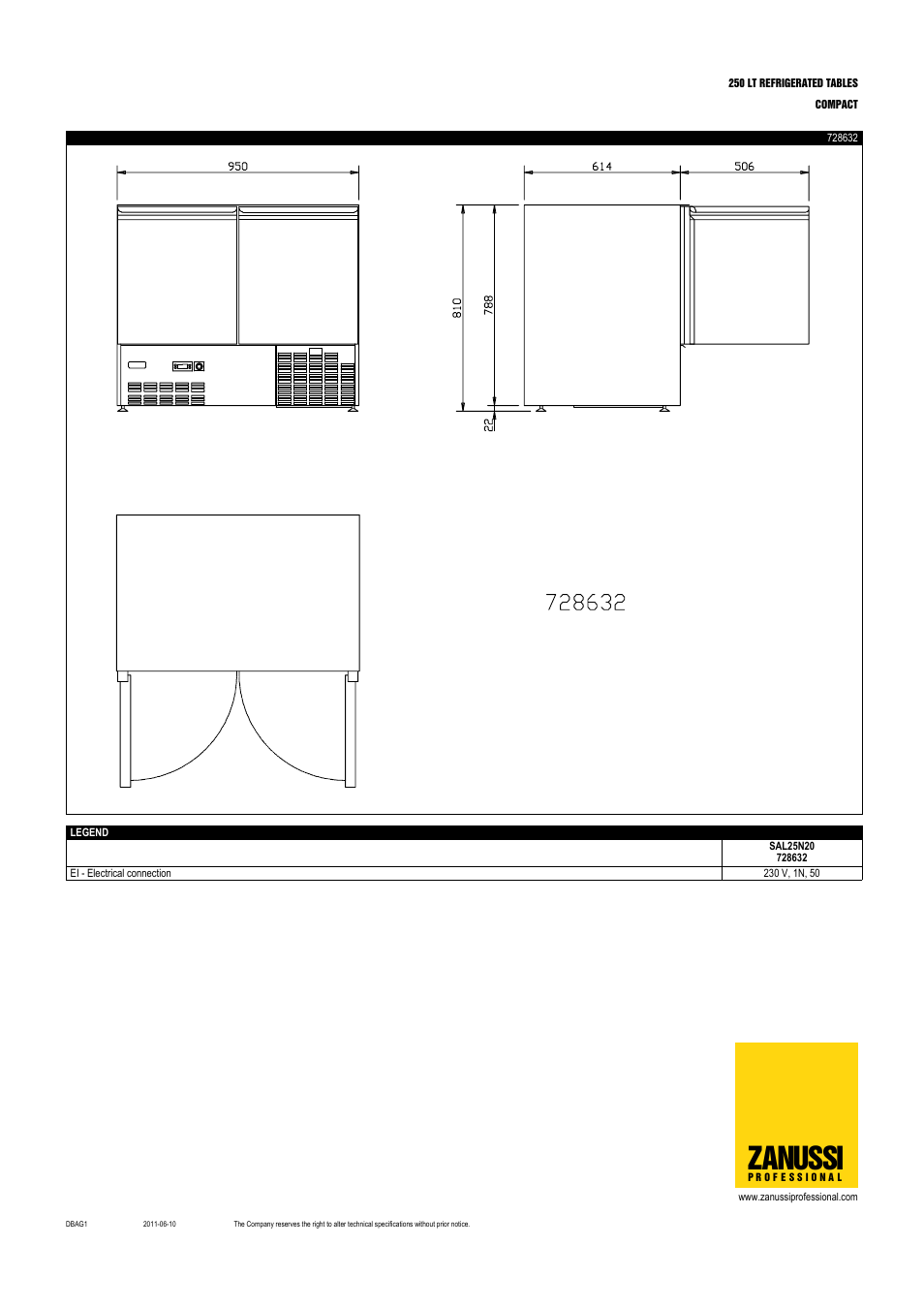 Zanussi | Zanussi 728633 User Manual | Page 6 / 8