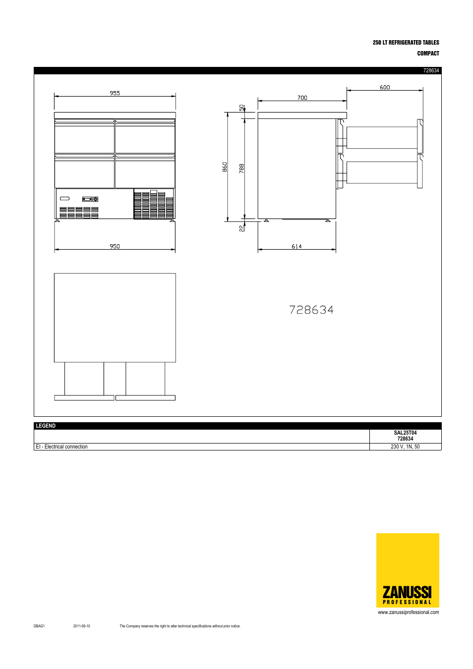 Zanussi | Zanussi 728633 User Manual | Page 8 / 8