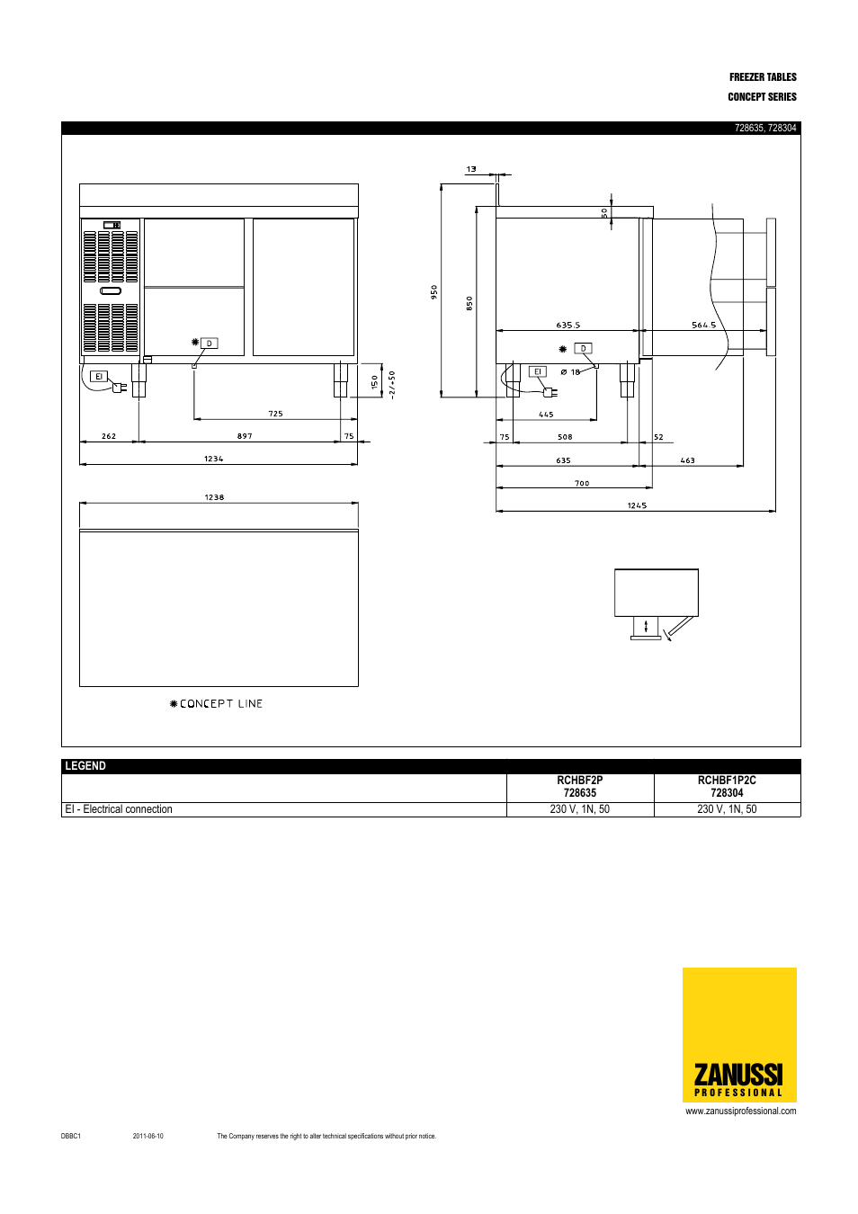 Zanussi | Zanussi 728304 User Manual | Page 3 / 4