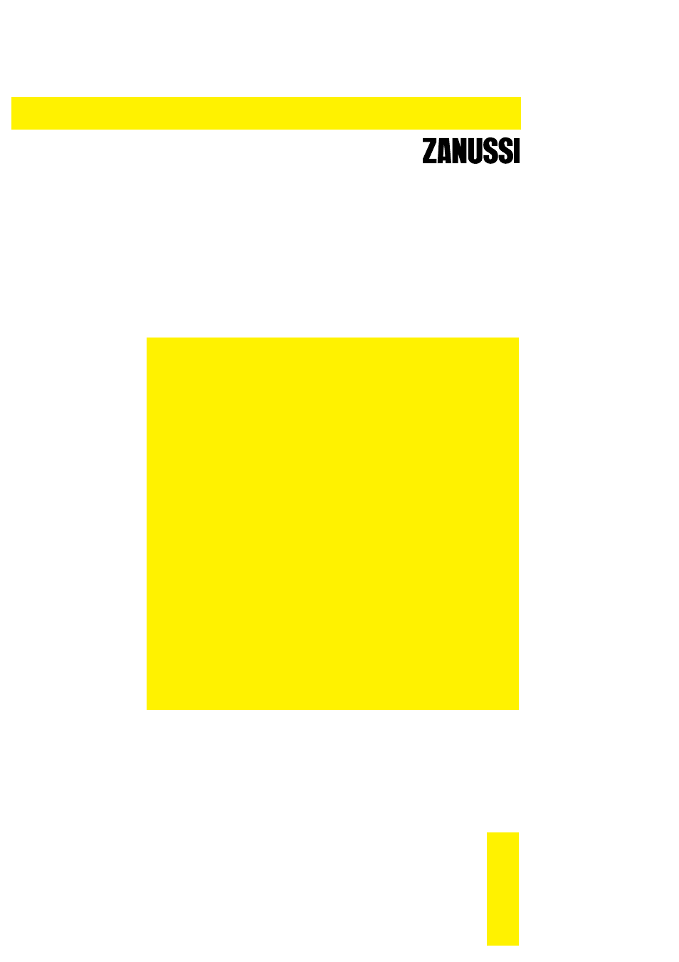 Zanussi FJ 1296 User Manual | 19 pages