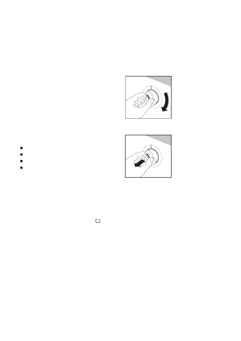 Select the degree of soil, Select the required programme, Start the machine | At the end of the programme | Zanussi FLS 1185 QAL User Manual | Page 10 / 27