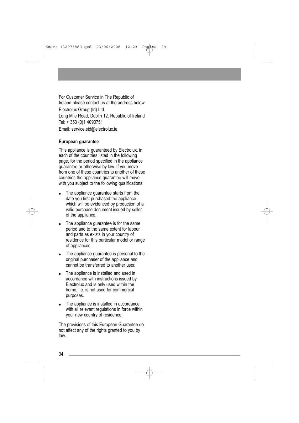 Zanussi ZWF 14581 W User Manual | Page 34 / 36