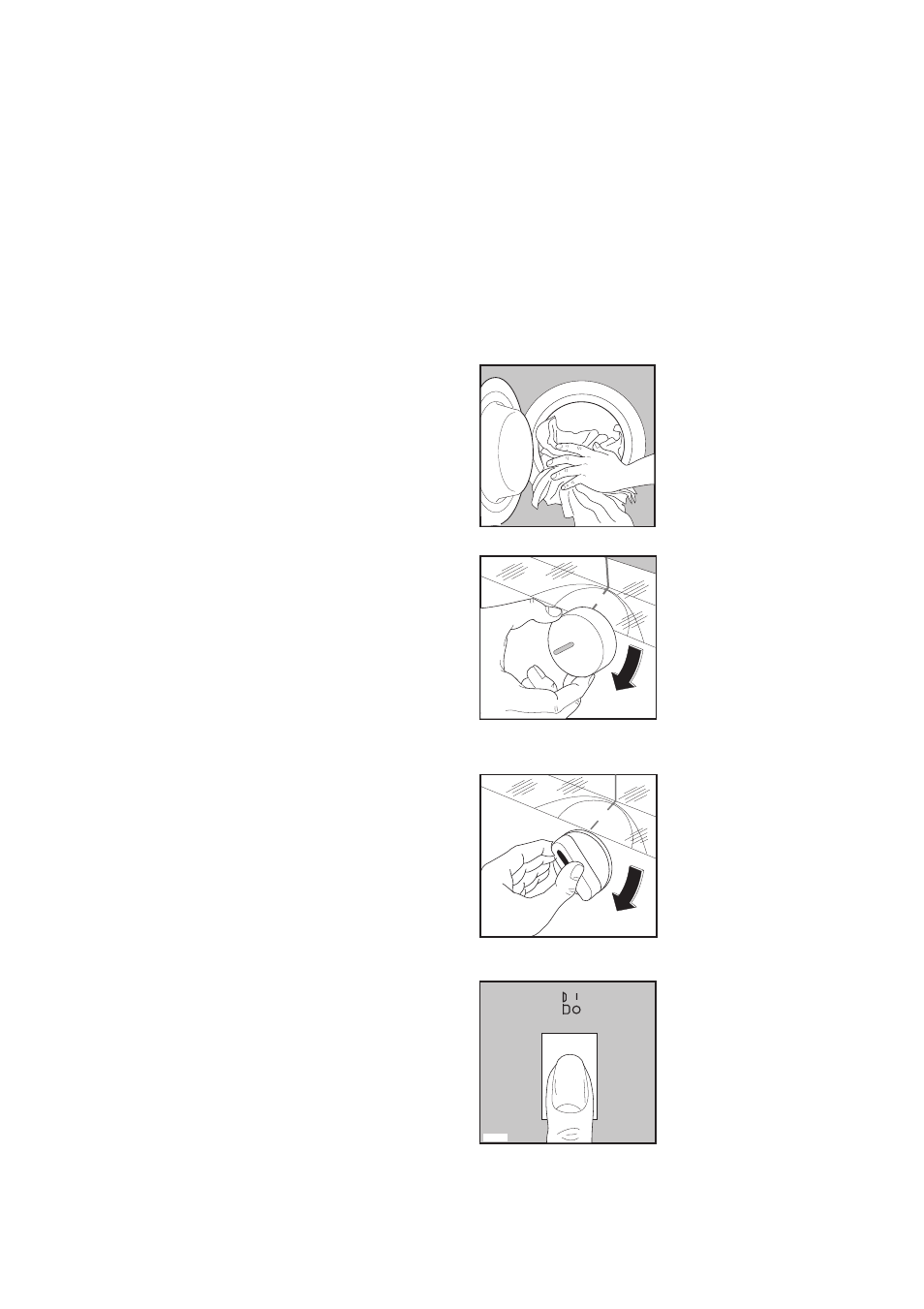 Load the laundry, Select the programme, Select the required time | Start the machine | Zanussi WJS 1197 W User Manual | Page 11 / 31