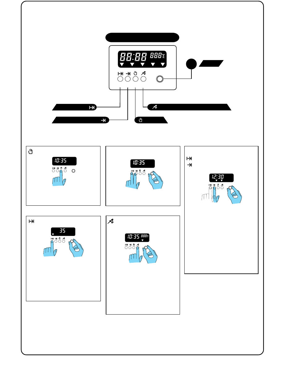 How to set the programmer, Automatic cooking | Zanussi ZBD 902 User Manual | Page 10 / 25