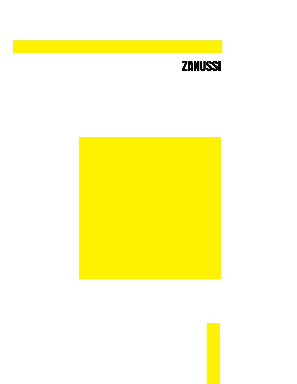 Zanussi ZT 415 User Manual | 20 pages