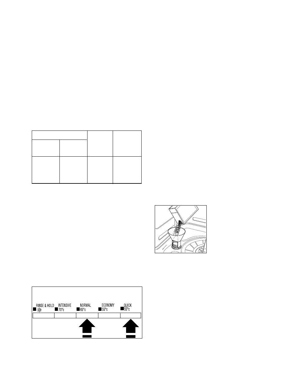 The water softener, Filling with salt | Zanussi ZT 415 User Manual | Page 7 / 20
