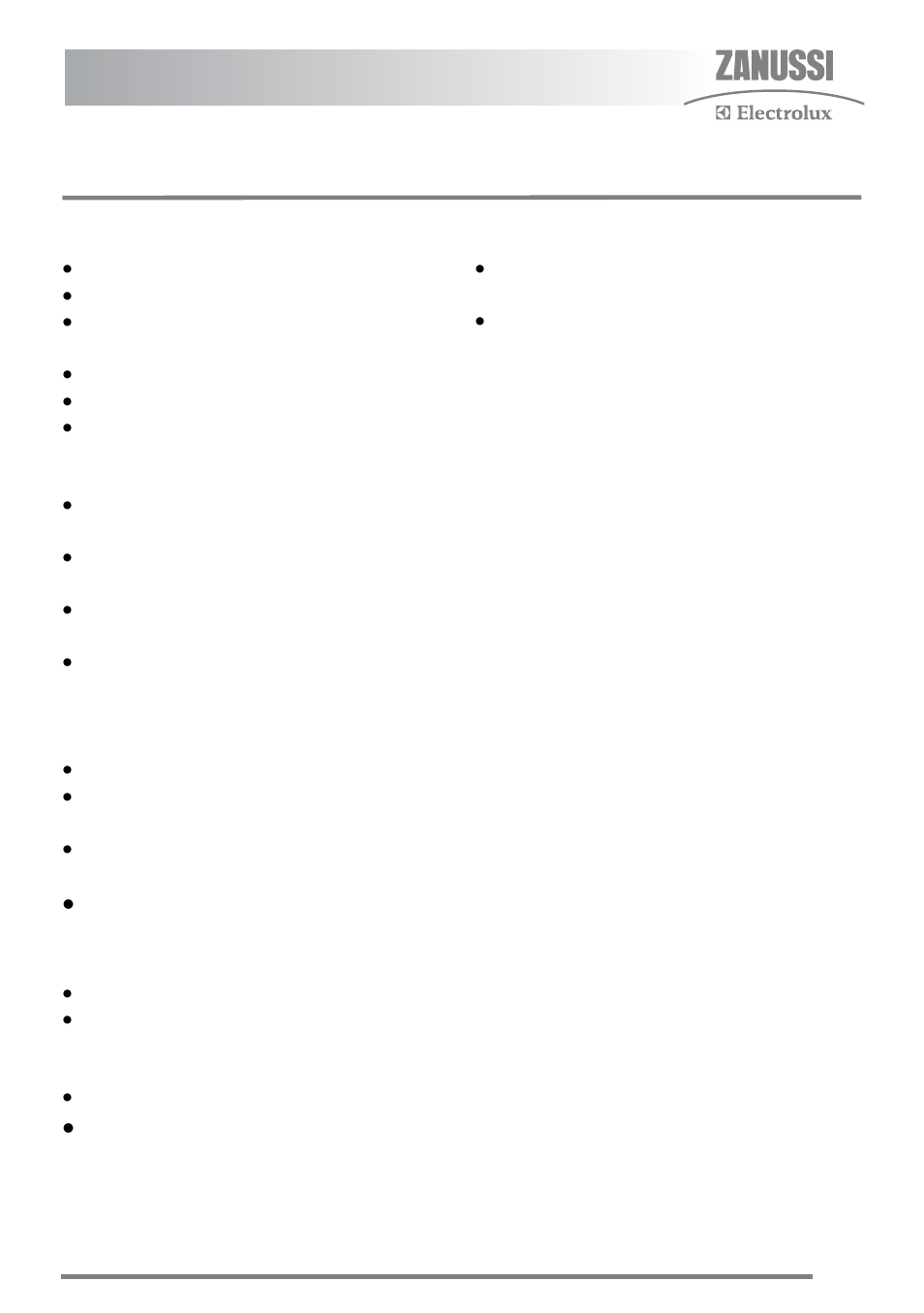Food preparation – slow cooking, General points, Joints of meat and poultry | Soups, casseroles and stews, Vegetables, Milk puddings, Frozen foods, Thickening, Flavouring, Reheating | Zanussi ZKC6040 User Manual | Page 27 / 40
