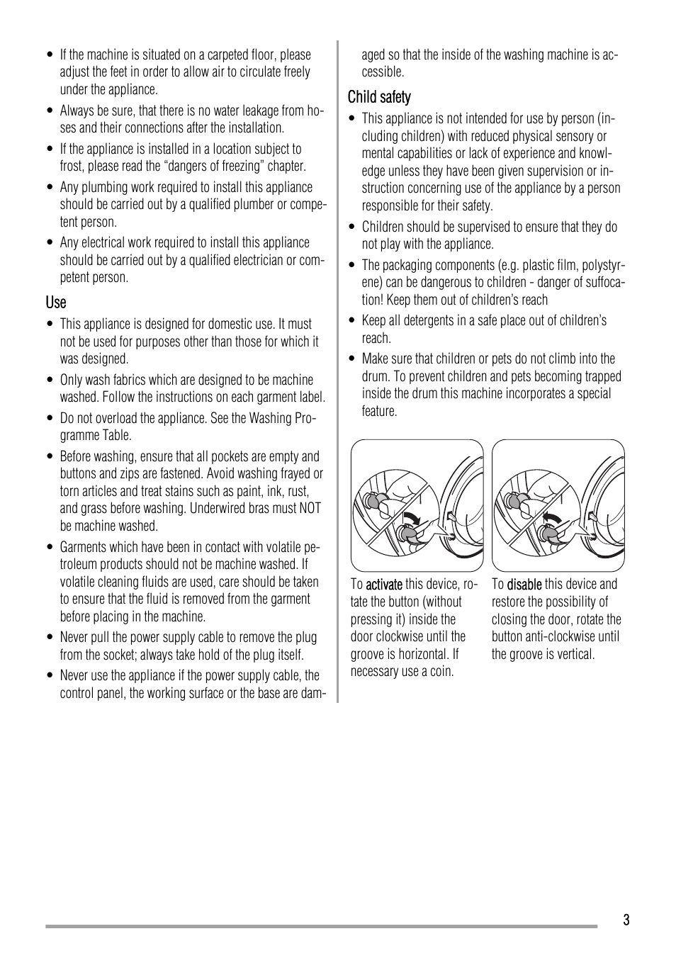 Zanussi ZWH 7162 J User Manual | Page 3 / 28