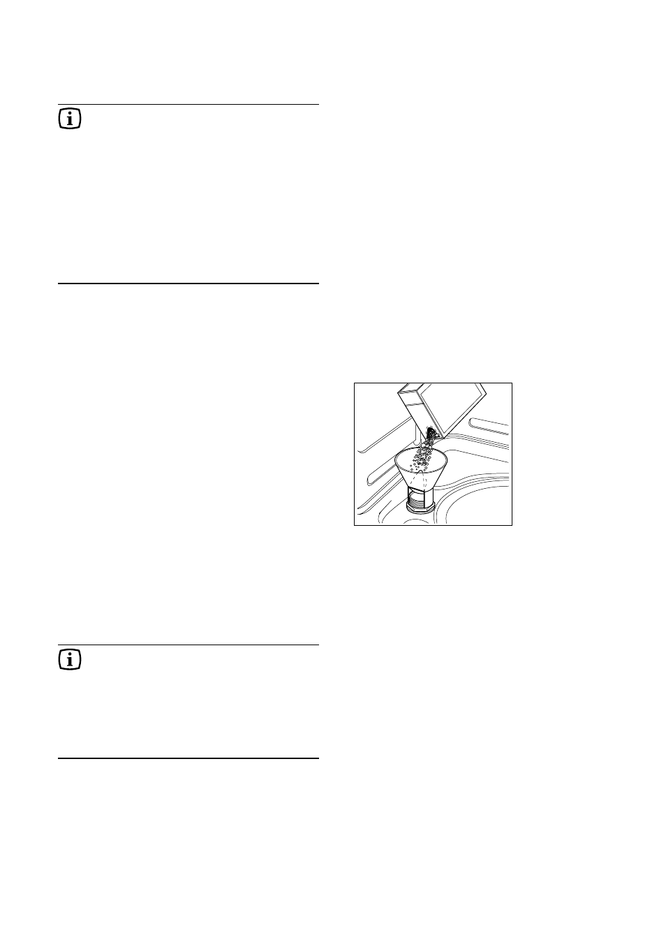 Filling with salt | Zanussi DE 6844 A User Manual | Page 8 / 28