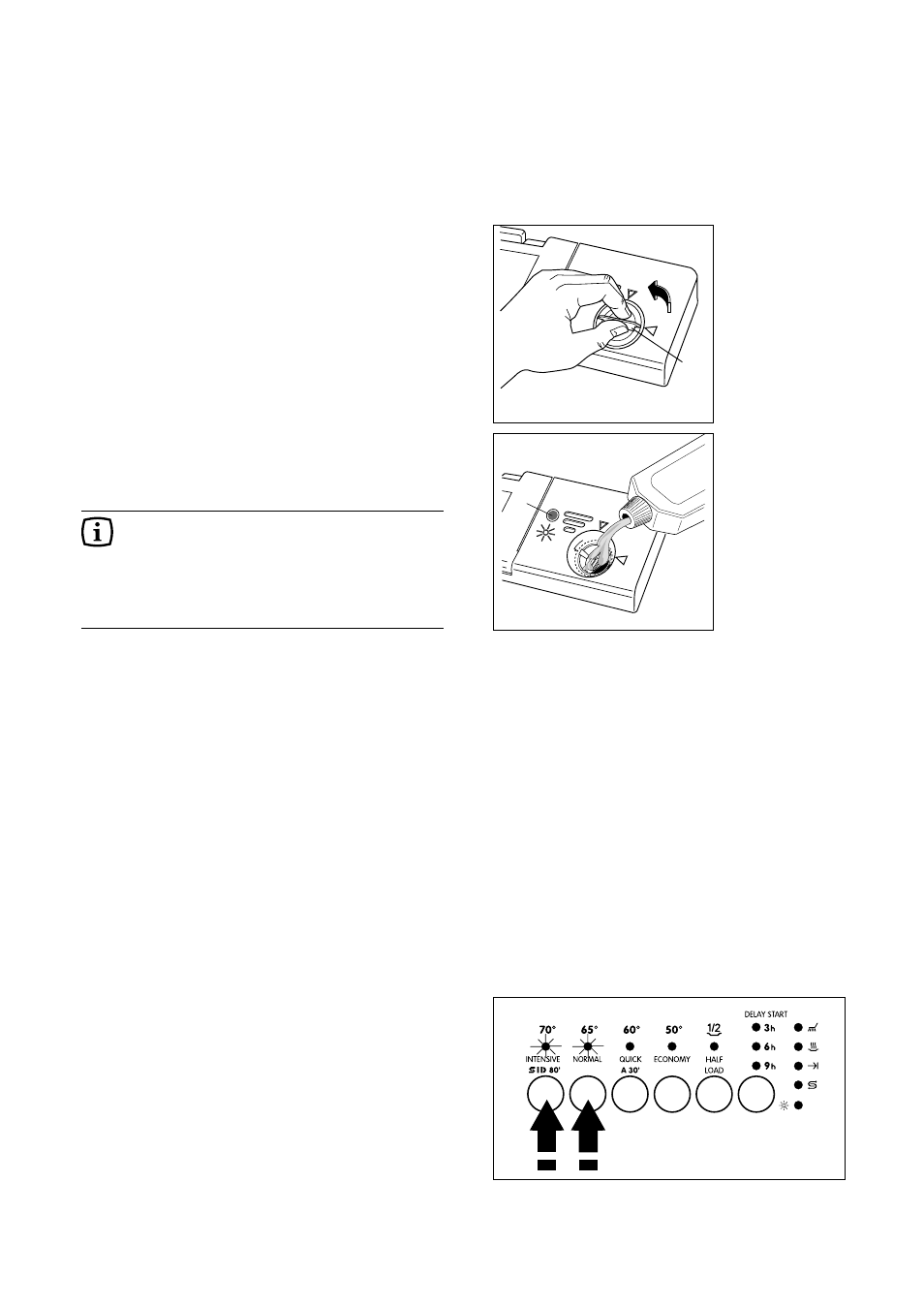 Rinse aid, Filling with rinse aid | Zanussi DE 6844 A User Manual | Page 9 / 28