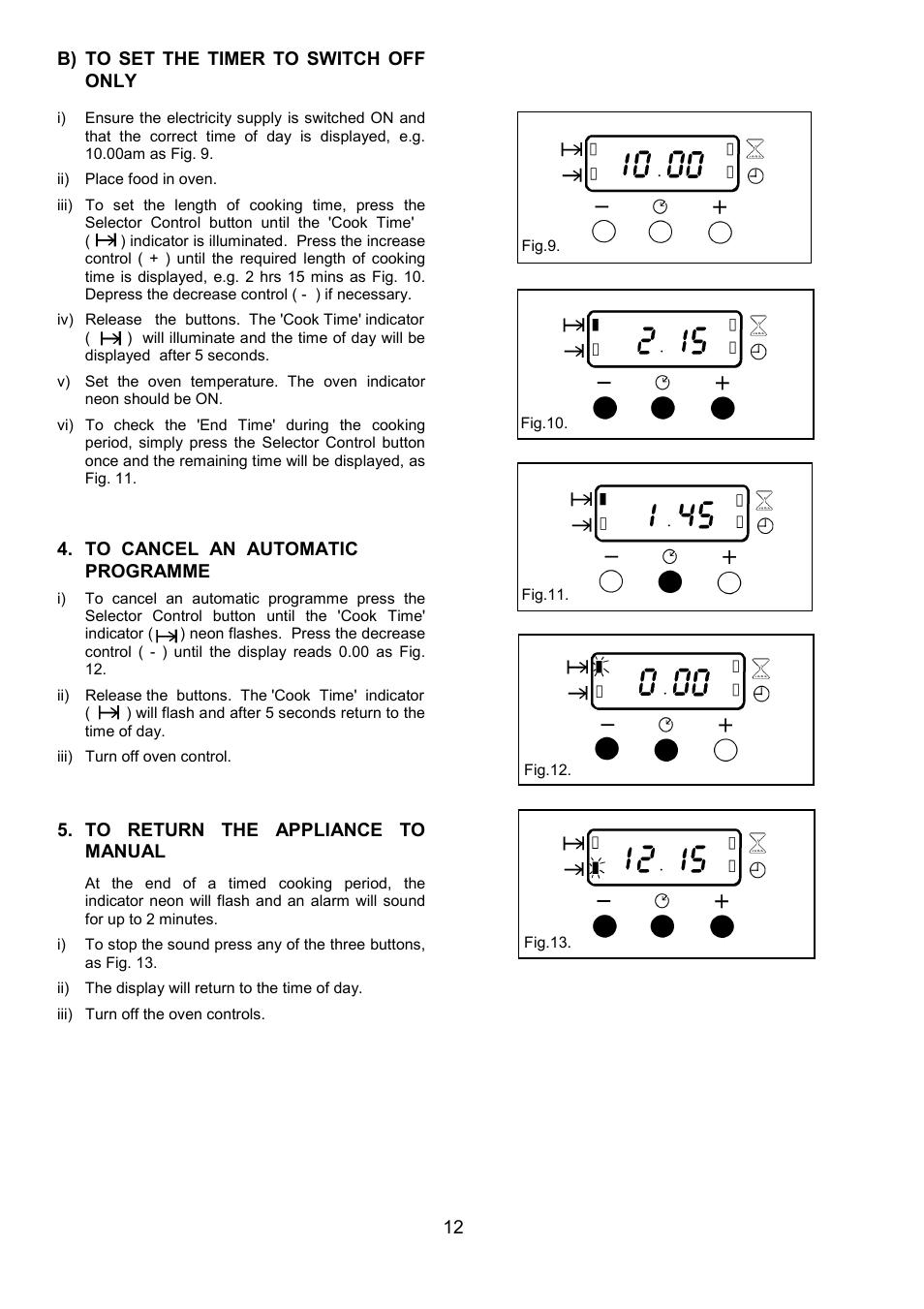 Zanussi ZHQ 575 User Manual | Page 12 / 60