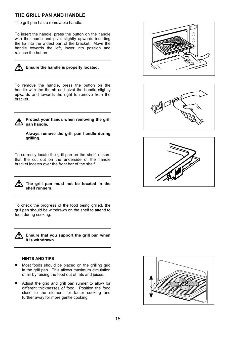 Zanussi ZHQ 575 User Manual | Page 15 / 60