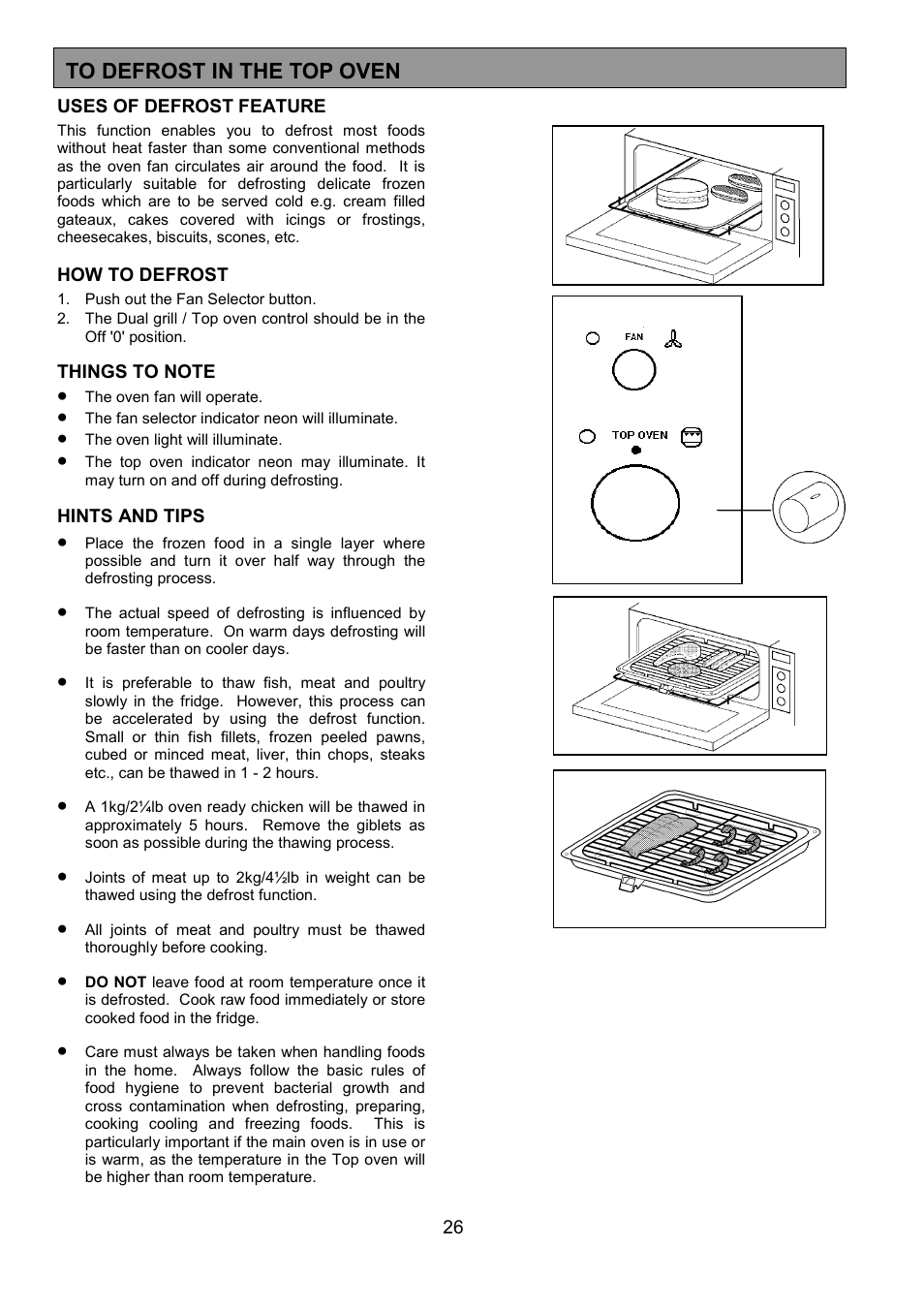 Zanussi ZHQ 575 User Manual | Page 26 / 60