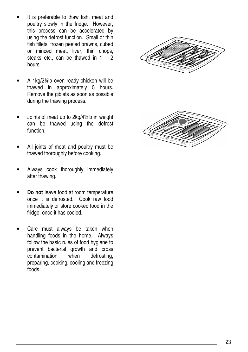 Zanussi ZCE7610 User Manual | Page 23 / 36