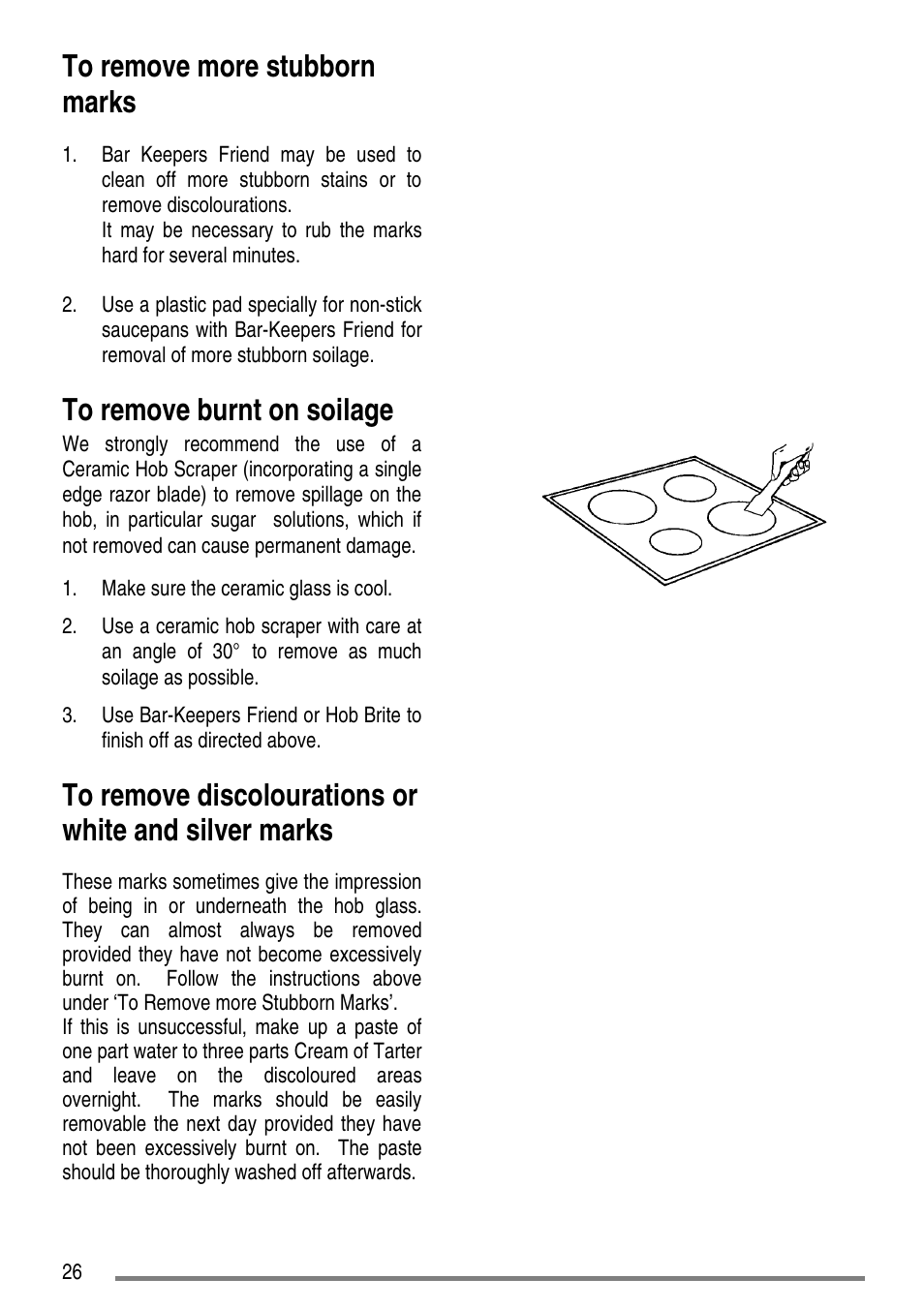 Zanussi ZCE7610 User Manual | Page 26 / 36