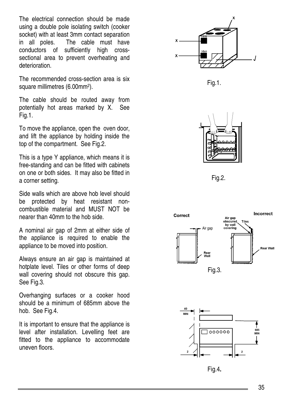 Zanussi ZCE7610 User Manual | Page 35 / 36