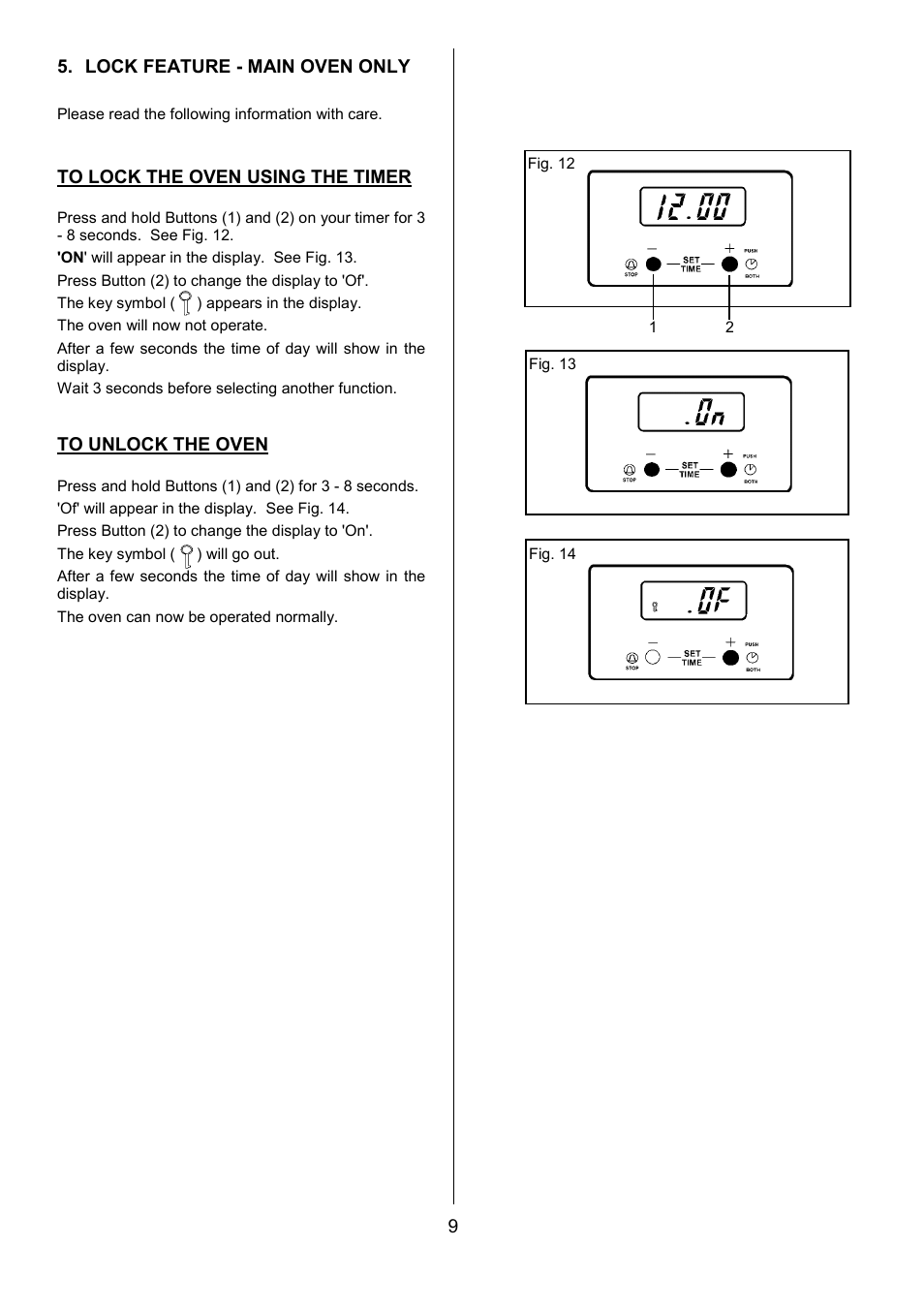 Zanussi ZCE 5001 User Manual | Page 9 / 32