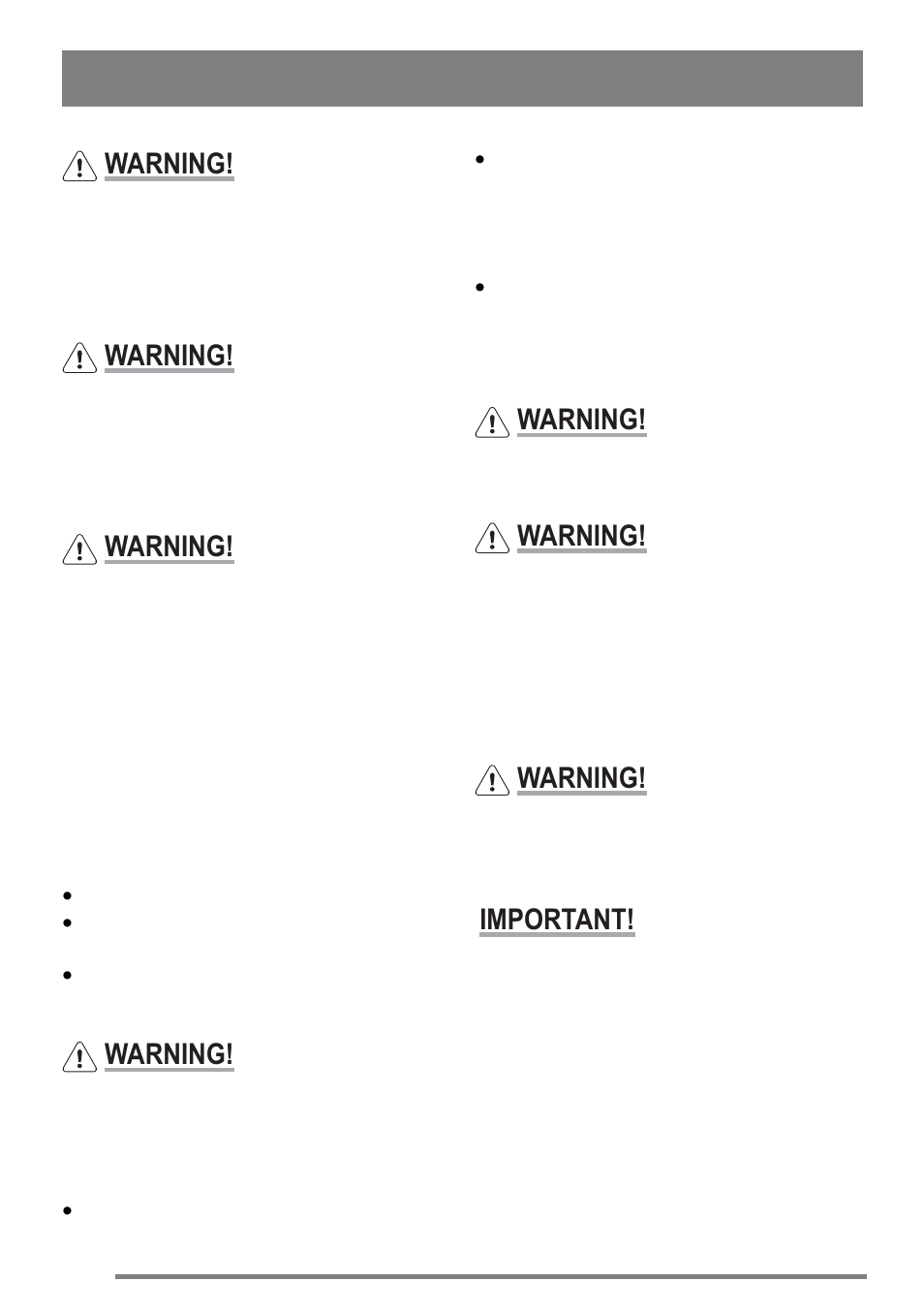 Hints and tips, Warning, Important | Zanussi ZKM6040 User Manual | Page 14 / 44