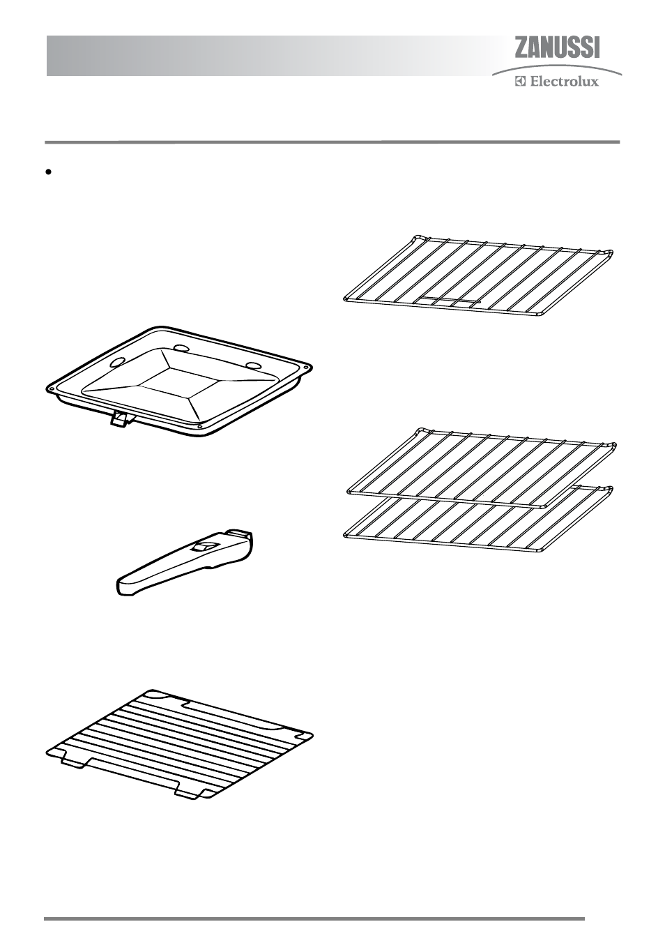 Grill and oven furniture | Zanussi ZKM6040 User Manual | Page 7 / 44