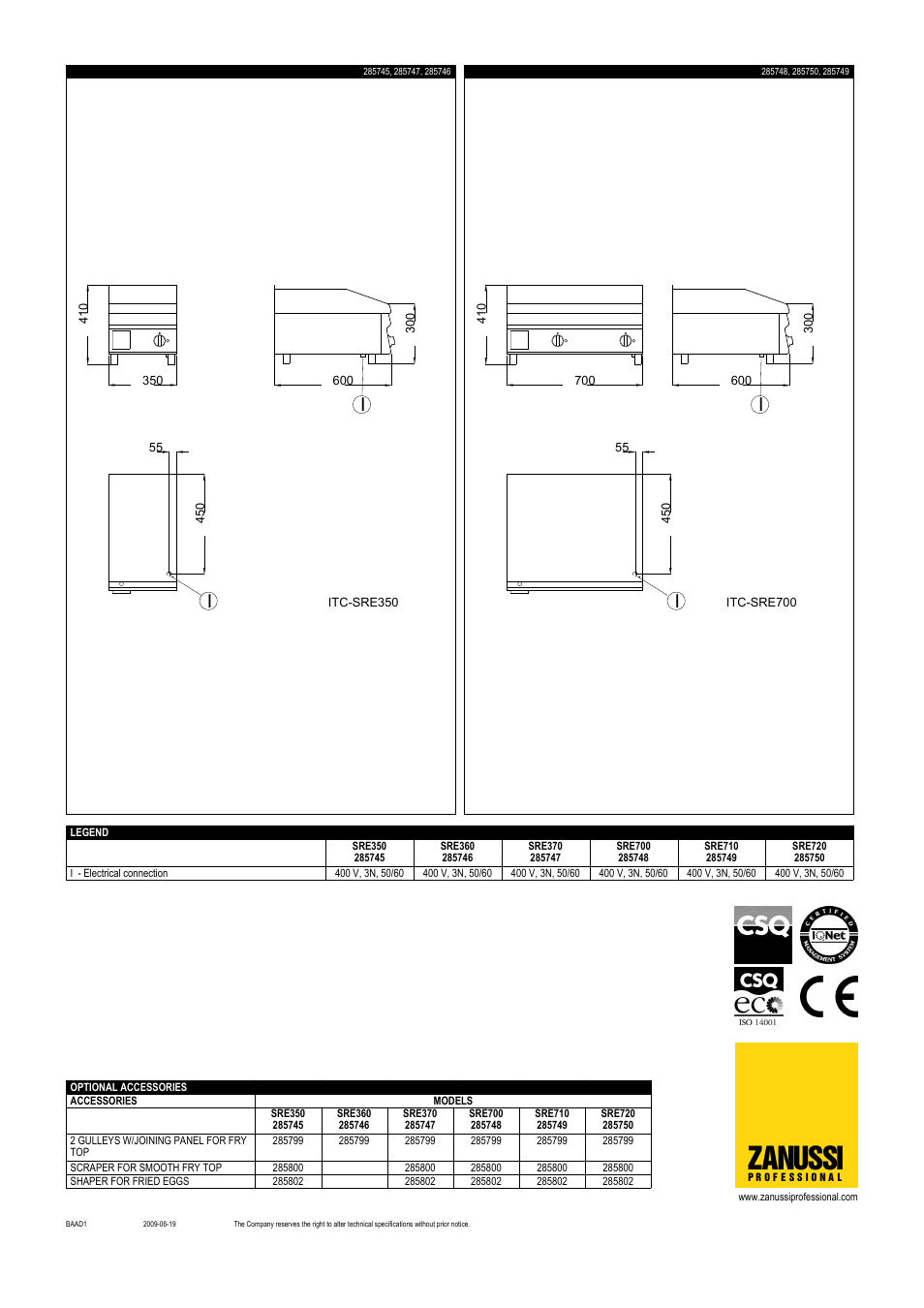 Zanussi | Zanussi 285746 User Manual | Page 2 / 2