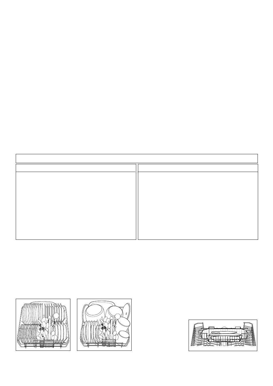 Loading cutlery and dishes, The lower basket, The cutlery basket | Zanussi DE 6754 User Manual | Page 8 / 24