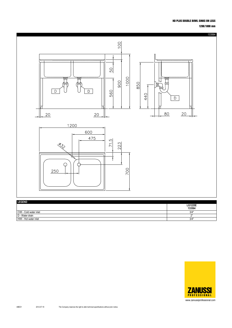 Zanussi | Zanussi 131448 User Manual | Page 3 / 7