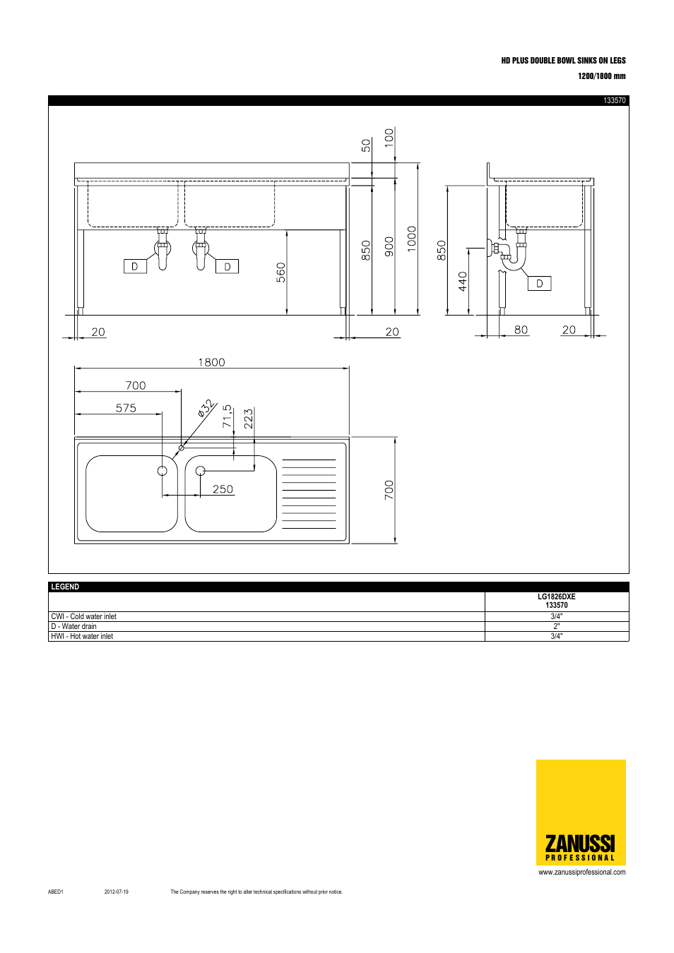 Zanussi | Zanussi 131448 User Manual | Page 5 / 7