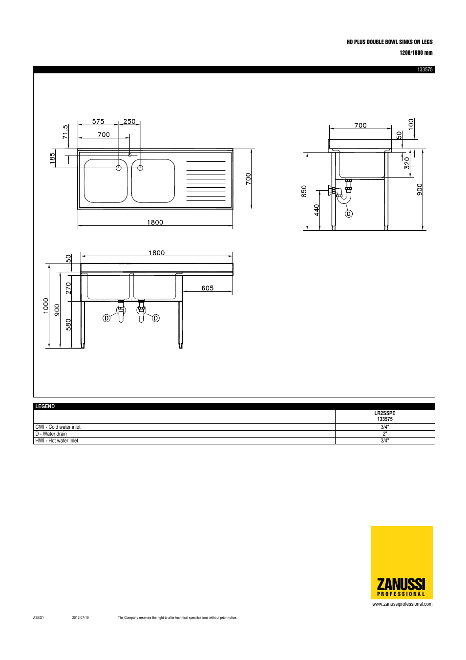 Zanussi | Zanussi 131448 User Manual | Page 7 / 7