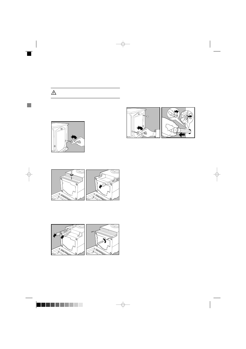 Unpacking | Zanussi ZJ 1217 User Manual | Page 25 / 31