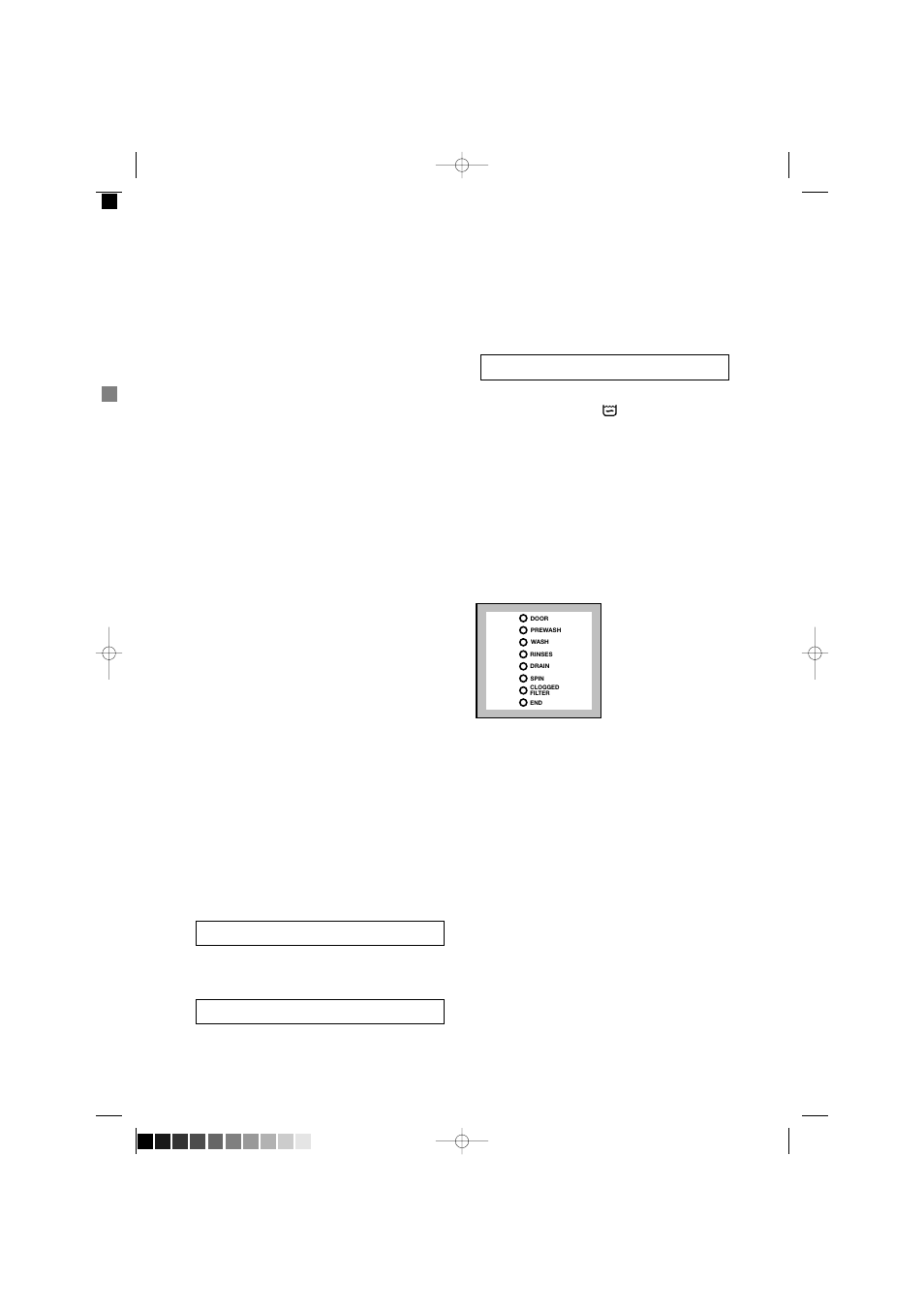 7 soil level, 8 bio button, 9 start/pause button | 10 programme progress display | Zanussi ZJ 1217 User Manual | Page 7 / 31