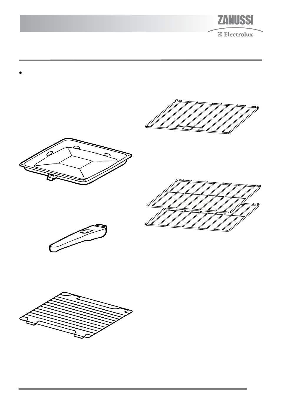Grill and oven furniture | Zanussi U30356 ZKC6010 User Manual | Page 7 / 32