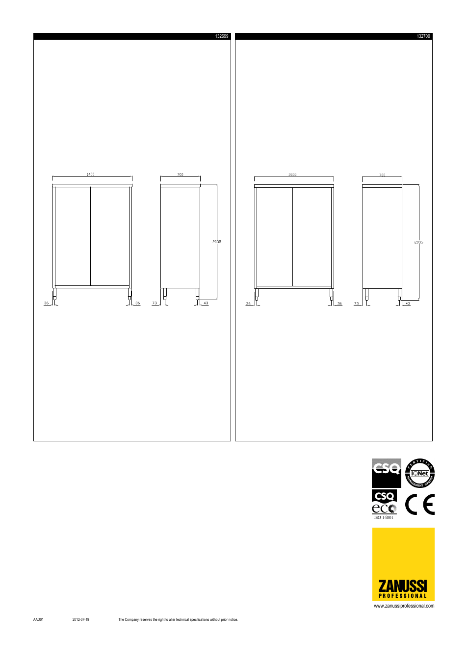 Zanussi | Zanussi MAS1400SP User Manual | Page 2 / 2