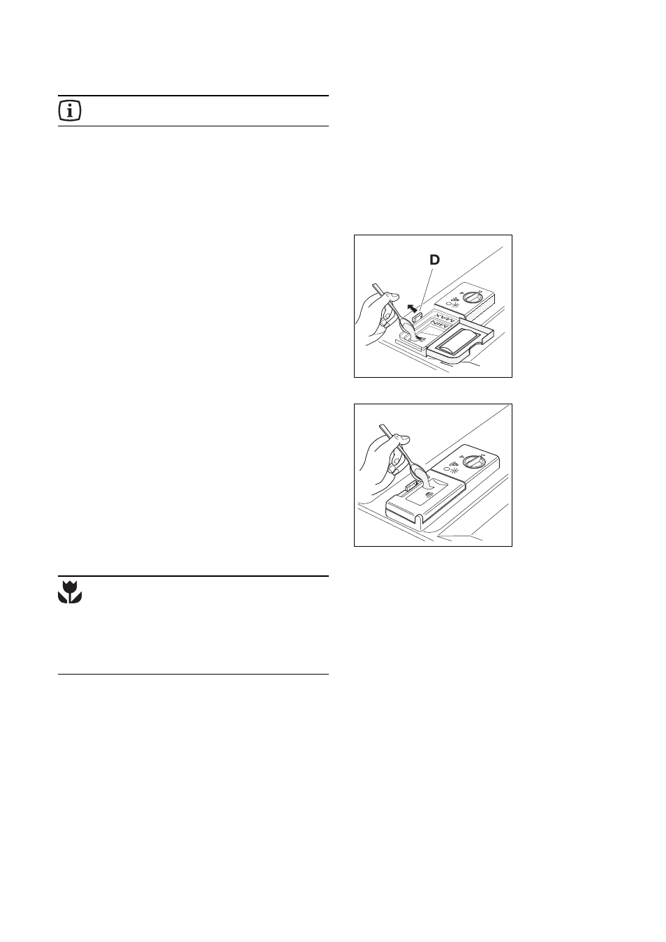 Use of detergent, Compact detergents with enzymes | Zanussi DWS 939 User Manual | Page 10 / 24