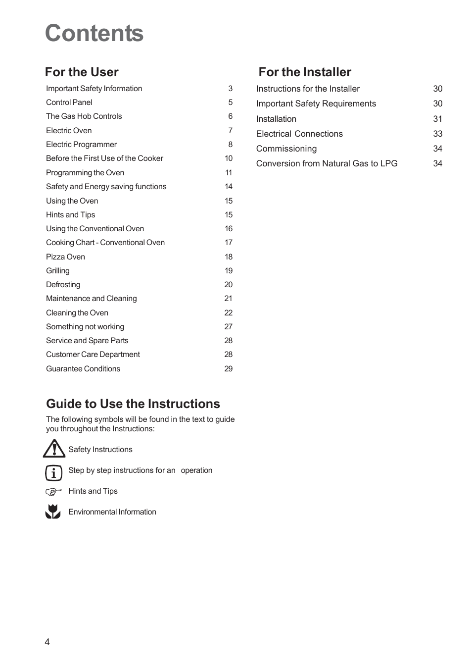 Zanussi ZCM 650 ZCM 651 User Manual | Page 4 / 36