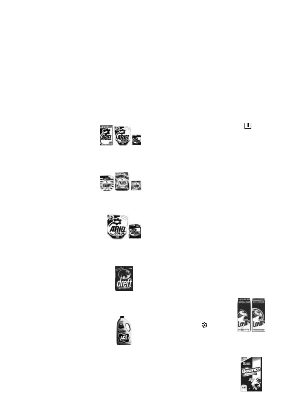 And in which form, Which detergent | Zanussi ZWF 1217 W User Manual | Page 14 / 27