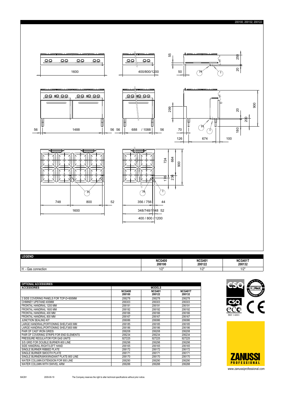 Zanussi | Zanussi 200132 User Manual | Page 2 / 2