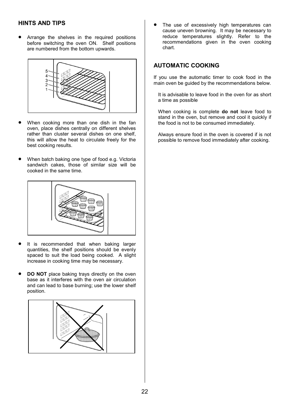 Zanussi ZCE 7551X User Manual | Page 22 / 36