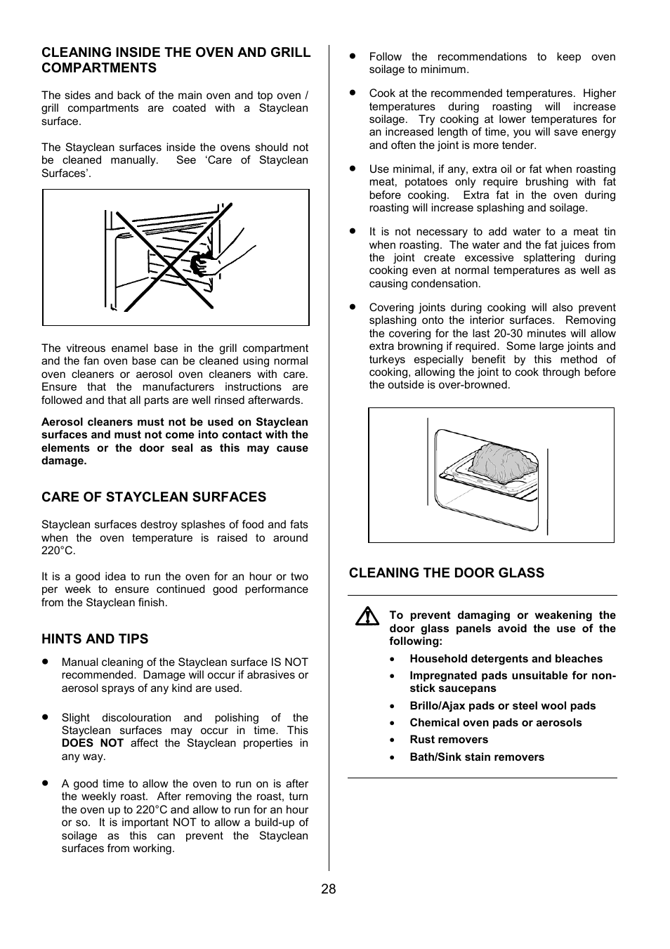 Zanussi ZCE 7551X User Manual | Page 28 / 36